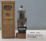 ACP4 AC/P4 CV1198 NR94 Triode Tube Power Output Nos Nib British Made In 1940'S. Fixed Price $60.00.