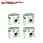 Dish Top Piston Set 020" For Mitsubishi Canter Pajero Sigma Scorpion 4G54 77-85. Fixed Price $87.18.