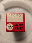Amperite Delay Relay 115C180 - New Nos Nib. Fixed Price $20.00.