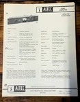 Altec Model 438C Amplifier Owners Manual & Schematic *orig*. Fixed Price $24.97.