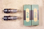 2, New, Ken-rad, National Union Branded, 6F8G, Match Date Pair, 6SN7GT Elec. Eq.. Fixed Price $248.95.