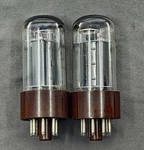 (2) Sylvania JAN-6V6GTY Mil Spec Power Tubes Micanol Base Tests Nos Amplitrex. Fixed Price $64.99.