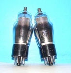 Type Sylvania Radio Audio Amplifier Vacuum 2 Tubes Valves Tested 6K7GT. Fixed Price $14.99.