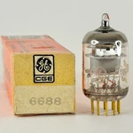 (1) Tested Cge 6688 Tube Gold Pins Holland With Box Date Code D4 Ay. Fixed Price $14.95.