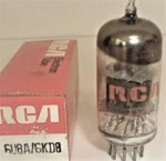 6U8 A/ 6KD8 Tube Rca Tested & Boxed Vintage Commercial Surplus. Fixed Price $10.20.