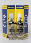 6922 E88CC Cca Tesla Telefunken Tooling Red-tip Army Gold-pin Matched-pair Tubes. Fixed Price $330.00.
