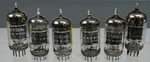 6 Ge Jg 5814 Triple Mica Tubes #K58. Fixed Price $59.95.
