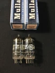 Matched Pair Mullard (ge Label) 12AT7 ECC81 Preamp Vacuum Tubes Tested 8.8097. Fixed Price $74.95.