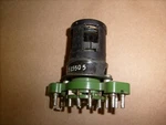 Vintage Western Electric 6140 423A Tube With Socket Base And Shield. Fixed Price $127.50.