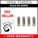 New Ip Matched Quad (4 Pcs) Psvane EL84-S Art Series Vacuum Tubes Usa Seller. Fixed Price $254.22.