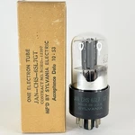 (1) Tested Balanced 1953 Sylvania Jan Chs 6SL7GT Tube & Box Code 343 Gray Plates. Fixed Price $36.95.