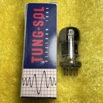 Tung Sol 12AT7 ECC81 Audio Vacuum Tube Tested Vintage Black Plates A675.C. Fixed Price $20.00.