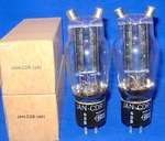 Nos Nib Matching Pair General Electronics Jan Cdr 1641 Vacuum Tubes. Fixed Price $109.99.