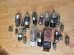 Vintage Rca Sylvania Philco Sears Vacuum Electron Radio Tube Lot. Fixed Price $18.00.