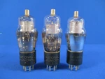 National Sylvania Type 24A Vacuum Tubes Lot Of 3 TV-7 Tested Strong. Fixed Price $12.82.