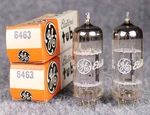 (2) Matched Nos Nib Ge 6463 Tubes Test Strong 140%+!. Fixed Price $59.99.