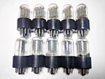 24 Pcs New 6N9S 6H9C 6SL7/ 1579/ Reflector Tubes, Tested.. Fixed Price $70.00.