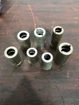 Lot Of 7 Tube Shields Different Sizes. Fixed Price $23.00.