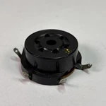 (1) Vintage Western Electric KS-8132 6-PIN Tube Socket Guaranteed Plastic Crack. Fixed Price $9.00.