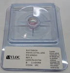 Raytheon Vloc P/n 6386565 Precision Optical Component Lens In Case Nos. Fixed Price $59.99.