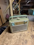Vintage Rare 1950S Rca Victor Globetrotter 7-BX-8L Bakelite Portable Tube Radio. Fixed Price $149.99.
