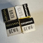 Lot Of 7: Sylvania (4) Phillips (1)WESTINGHOUSE (2)6EW6 Vacuum Electron Tube TU2. Fixed Price $35.00.