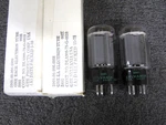 Sylvania 5881 Vacuum Tubes.......match Pair.... Nos. Fixed Price $164.95.