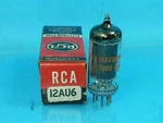 Rca 12AU6 Tube Nos Nib Grey Plate Valvola Hre Valve Single. Fixed Price $8.88.