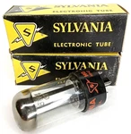 Antique 1940S Sylvania Electron Tube Model 6W4GT With Original Box Set Of 2. Fixed Price $20.29.