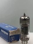 Westinghouse 12BY7A Nos Nib Black Plate Copper Grid Halo Get Serious Tubes T904. Fixed Price $12.00.