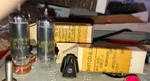 Two Sylvania 6AQ5W Vacuum Tubes Tested On TV-7D/U Tester From Hughes. Fixed Price $10.00.