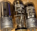 3 40S-50S Electrons Inc Newark Nj Industrial Tubes JAN-CEL-C1K/EL 1C/C1J/A Rare. Fixed Price $70.99.