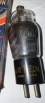 Raytheon 34 Nos St Bottle Globe Electron Tube Dimpled Silver Screen. Fixed Price $17.40.