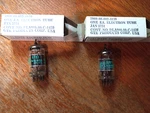 Nos Pair Sylvania Jan 5751 12AX7 Tubes, Closely Matched, Short Plate, #9. Fixed Price $79.00.