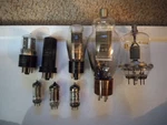Vintage Electron Tubes Ge, Rca, Raytheon, Penta Lot Of 8 Untested. Fixed Price $49.89.
