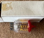 Vintage New Old Stock Western Electric 377A Plug - Red Top Tube. Fixed Price $25.00.
