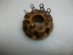 Nos Cinch 8 Pin Octal Tube Socket And Mounting Ring. Fixed Price $5.00.