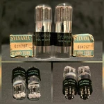 Sylvania 6SN7 Gt Tube 1951 Bad Boys Chromed Foil VT-231 Class Matched Set. Fixed Price $249.75.