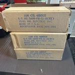 1951 Vintage Jan Ctl 6SD7GT Vacuum Tubes Tung Sol Nos. Fixed Price $25.00.