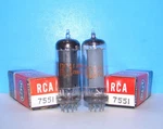 7551 Nos Rca 1970S Amplifier Electron Radio Audio Vacuum Tubes 2 Valves Tested. Fixed Price $9.99.