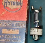Nos Hytron HY75 Vacuum Tube. Fixed Price $24.95.