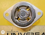 Amphenol 4PIN Black Bakelite Tube Socket (MIP-4) 1.5" Centers 5/32" Holes. Fixed Price $14.95.