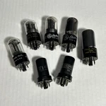 Lot Of 7 Vintage Vacuum Tubes Rca Tung-sol Philco Mixed Radio Amp Untested. Fixed Price $29.99.