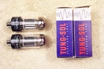 Two, New, Tung-sol Usa 6SN7GTB, Tall Bottle, Matching Pair, Eq. Fixed Price $174.95.