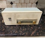Philco L929-124 Am/fm 6 Tube Table Radio 1950S Mcm Retro. Fixed Price $31.50.
