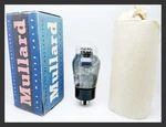 Nos Mullard ECC31 Blackburn EM1 B5J Inverted Pan Getter Plates Triode Tube. Fixed Price $150.00.