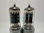 Ge 12AX7A 1960'S Short Gray Plate Tubes Platinum Matched On AT1000 ECC83. Fixed Price $87.42.