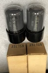 Nib Nos Match Pair VT-229 6SL7GT Rca Full Mica Tubes 1950'S Us Army Valves. Fixed Price $168.75.
