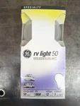 Ge 12V 50W Medium Base Light Bulb For Rv Camper/marine. Fixed Price $9.99.