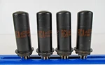 Rca 1619 Vacuum Tubes Quad Matching Codes TV-7 Tested Nos. Fixed Price $42.50.